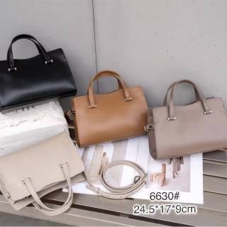 Custom Luxury Genuine Leather Tote Bag for Women with Inner Pocket